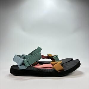Teva Original Universal Blue Pink Teal Outdoor Sandals 1003987 Women’s Size 9